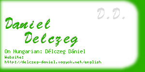 daniel delczeg business card