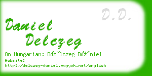 daniel delczeg business card